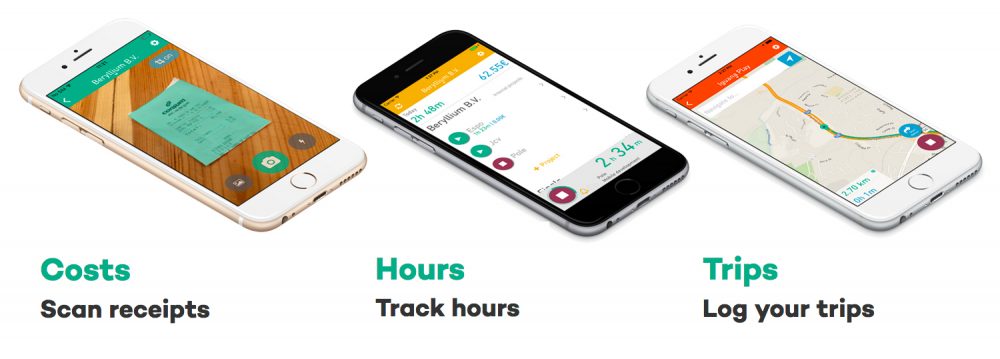 オランダの会計アプリ gekko モバイルアプリ