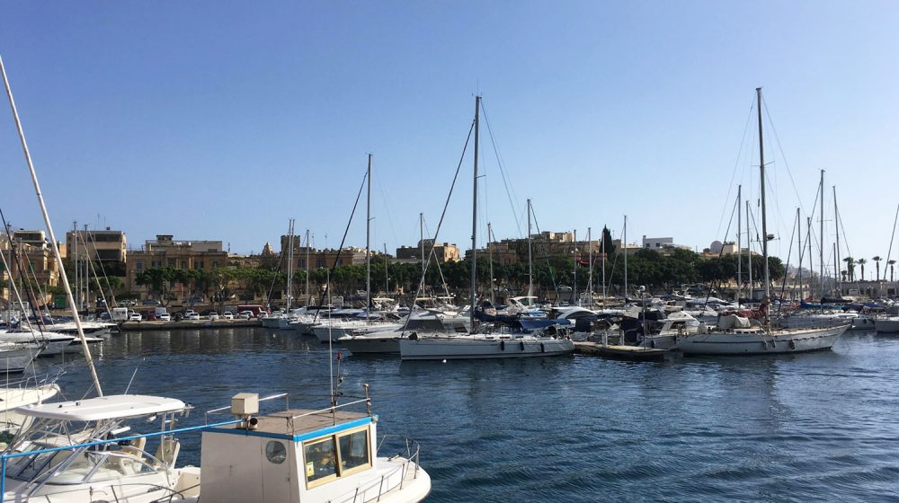Valletta湾岸